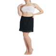 thumbnail image 2 of Jupe pour Femmes sous Robe Ourlet en Dentelle Fendue sur le Côté, 2 of 8