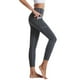thumbnail image 3 of Gibobby Pantalones de Casuales Leggings de levantamiento de cadera para mujer, para correr, yoga, fitness, deportes, pantalones(Gris， XXL), 3 of 4