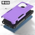 thumbnail image 6 of for Moto G Stylus 5G 2025 Case,[Military Grade Drop Tested] with Screen Protector,Dual Layer Protective Heavy Duty Cell Phone Cover Non-Slip Shockproof Case for Motorola G Stylus 5G 2025 (Purple), 6 of 7