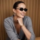 thumbnail image 4 of Gafas de sol FEISEDY Retro Rectangulares para Mujer y Hombre B0282, 4 of 7