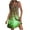 Green, variant on WFJCJPAF 2025 New Halloween Halloween Dresses for Women Plus Size,Women's Summer Comfort Fashion Printing Pocket Sleeveless V-Neck Dress - Blue S