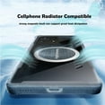 thumbnail image 2 of Case for OnePlus 10 Pro Compatible with Radiator Ultra Slim Scratch-Resistant Shock-Absorbing Clear Magnet Back Case, Black, 2 of 7