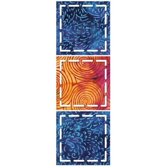 AccuQuilt GO! Fabric Cutting Dies, 3-Inch, Square