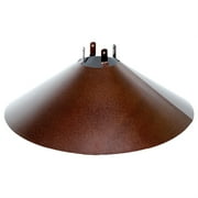 22" Bronze Color Wrap Around 4x4 Post Mount Baffle