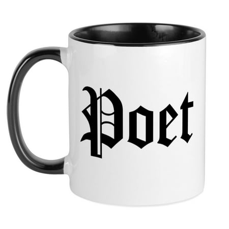 

CafePress - Poet Mug - Ceramic Coffee Tea Novelty Mug Cup 11 oz