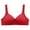 Red, variant on DPTALR Womens Dailywear Bars Printing Gathered Together Daily Bra Underwear No Rims