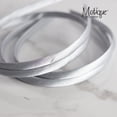 thumbnail image 3 of Motique Accessories Thin Headbands for Women Solid Satin 4 Pack, 3 of 5
