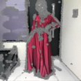 thumbnail image 2 of Vestido largo de satén elegante para mujer, Emiratos Árabes Unidos, Arabia Saudita, Dubái, ropa étnica de Oriente Medio, vestido largo con corsé suave (hijab no incluido), 2 of 3