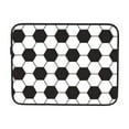 thumbnail image 7 of Classic Football Black and White Theme 13 inch Portable Laptop Sleeve Compatible with MacBook Air Notebook Computer Case for Men Women College School Students, 7 of 7