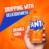 Coca-Cola Fanta Orange Soda, Caffeine Free Soft Drink, 12 Fl. Oz., 24 ...