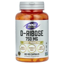 NOW Foods - NOW Sports D-Ribose 750 mg. - 120 Vegetable Capsule(s)
