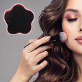 thumbnail image 2 of Unique Bargains 1pc Portable Heart-shaped Makeup Sponge Brush Cleaner Pink, 2 of 5