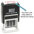 thumbnail image 3 of Cosco 2000 PLUS Self-Inking Rubber Date Office Stamp with POSTED Phrase & Date - RED Ink (Micro-Dater 160), 12-Year Band, 3 of 3