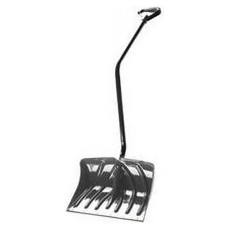 Suncast 18  Bent Handle Shovel with Strip