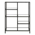 thumbnail image 4 of Evelyn&Zoe Imogen 42'' Tall Rectangular Bookcase in Blackened Bronze, 4 of 8