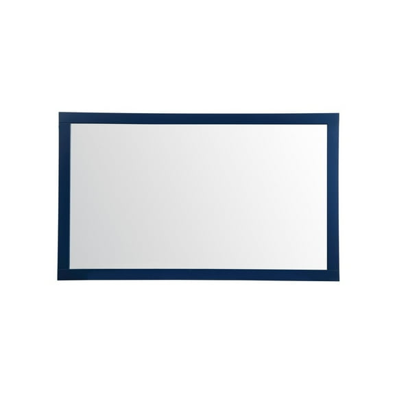 Aqua vanity mirror 60x36 inch in blue