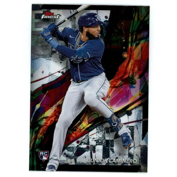 MLB 2024 Topps Finest Baseball Junior Caminero #24 (Rookie)