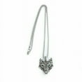 thumbnail image 4 of Brand New Mens Stainless Steel Viking Celtic Wolf Head Pendant Necklace, 4 of 5