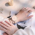 thumbnail image 1 of Reloj sencillo para hombre y mujer, elegante diseño retro Mori de gran aspecto, 1 of 6
