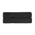 Superior Egyptian Cotton Absorbent 2Piece Black Bath Sheet Set