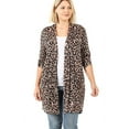 thumbnail image 4 of Leopard Slouchy Pocket Open Cardigan Cover-Up, 4 of 5