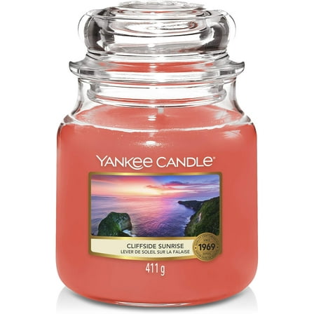 Yankee Candle Last Paradise Collection - Cliffside Sunrise - Medium Original Jar Candle