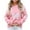 Pink, variant on Bixock Women Fall and Winter Top,Women Sweater,Women's Fashion Round Neck Long Sleeved Bow Print Pullover Knitted Sweater