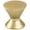 Brushed Gold, variant on Berenson 2360 Domestic Bliss 1-3/16" Contemporary Hourglass Cone Cabinet Knob / Drawer