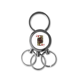 thumbnail image 1 of Corazon J Playing Cards pattern De acero inoxidable Anillo de metal llavero llavero clip auto regalo, 1 of 3