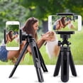 thumbnail image 3 of Mini trípode para teléfono, soporte Universal para teléfono móvil, soporte plegable telescópico para Selfie, soporte para teléfono con cámara de escritorio, 3 of 7