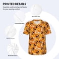 thumbnail image 3 of KLL Skulls for Men's Baseball Shirts,Short Sleeve Casual Shirts Button Down Shirt for Men Beach Summer Wedding Shirt-4X-Large, 3 of 7