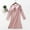 Hot Pink, variant on Generic Nightgown Sleep Tops for Women 2025 Fall Pullover Tunic Tops Loose Long Sleeve Crewneck Loungewear Pjs Sleepwear