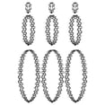 thumbnail image 2 of Gargantilla elástica, collar de estrella, gargantilla de tatuaje, collares para mujeres y niñas, collar minimalista de plástico, joyería Adepaton 222030, 2 of 9