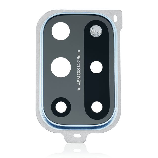 Lentille de Caméra Arrière de Remplacement avec Support Compatible avec OnePlus 8T (Bleu)