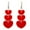 Red, variant on JoyMoreHome Heart Transparent Acrylic Earrings for Women 3D Delicious Cute Colorful Multiflavor Simulated Geometry Funny Dangle Drop Earrings for Party Festival Vacation Jewelry Gifts