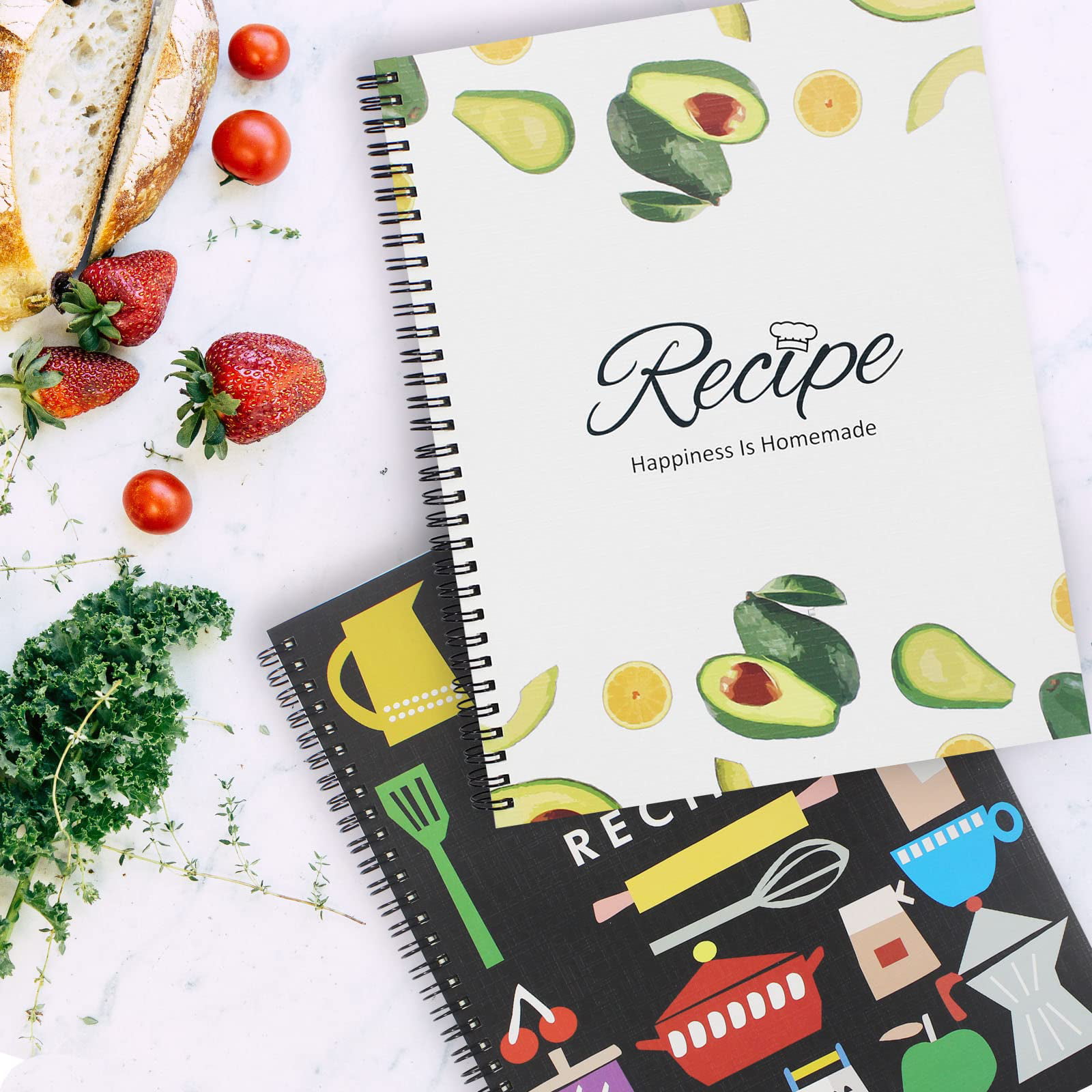 Recipe Book to Write in Your Own Recipes, 8.5 x 11 Personal Blank Recipe  Notebook, Removable Hardcover Recipe Journal Book Binder with 8 Dividers