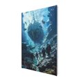 thumbnail image 2 of 8x12 inch Bathroom Wall Decor Explore Sunken Ships Oil Paintings Canvas,Room Painting Decor Bathroom Accessory,Apartment Living Room,Bathroom,Study,Lounge Decor Wall Art Prints,Bedroom Decor, 2 of 6
