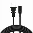 thumbnail image 2 of OLIVE- 6Ft Ul 2 Prong Ac Power Cord Cable For Toshiba Laptop Notebook Charger Adapter, 2 of 4