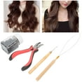 thumbnail image 4 of Practical Silicone and Aluminum Hair Extension Tool Convenient Silicone Hair Extension  Office for Home, 4 of 8