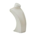 thumbnail image 5 of Segolike Necklace Bust Display Stand Jewelry Display Holder Photo Prop, PU Leather Selling Storage Rack Shop Necklace Mannequin Holder 8cmx4.5cmx14cm, 5 of 8