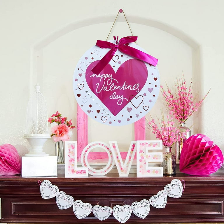 Primitive Valentine Wreath, Valentine decor, Valentine wreath, valentines  day 
