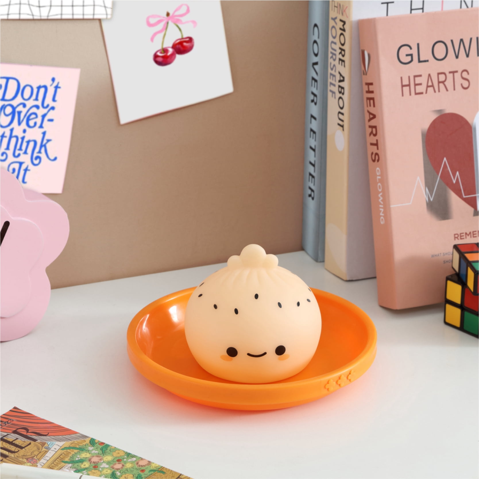 Urban Shop 3.75" H x 4.25" W Dumpling Figural Mood Light