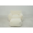 thumbnail image 4 of Jopath Bean Bag Chair with Footstool, Oversized Comfy Beanbag Living Room Lazy Sofa, Floor Sofa for Gaming Reading Living Room Bedroom White, 4 of 8