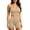 Beige, variant on Workout Sets for Women 2 Piece Sports Bra Crop Top High Waist Booty Shorts Seamless Yoga Athletic Gym Outfits Lounge Activewear
