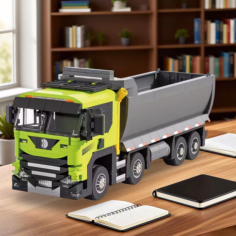 thumbnail image 3 of Remocguys Dump Truck Building Blocks Set Compatible with Lego City Truck Model Gift for Boys 614 Pcs, 3 of 8