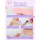 thumbnail image 3 of Press on Nails EBANKU Kids, 78 unidades, flor de cubierta completa con pegamento, 3 of 7
