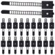 thumbnail image 1 of 25 clips para cables ajustables, bridas adhesivas para cables, organizador de cables, clips adhesivos para cables de escritorio, 1 of 5
