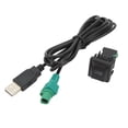 thumbnail image 2 of Car Audio USB Switch Button, ABS High Performance Superior Flexibility USB Cable Adapter Plug And Play Wear Resistant  For RCD510Plus RCD310Plus CD Player, 2 of 8