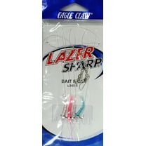 Eagle Claw Lazer Sharp Shrimp Bait Rig, Multi-colored, Size 8