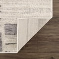 thumbnail image 5 of Hauteloom Allete Living Room, Bedroom Area Rug - Contemporary - Light Slate, White, Gray - 5'3" x 7', 5 of 15